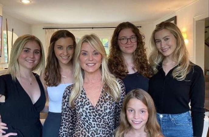 Olivia Macklin with her family